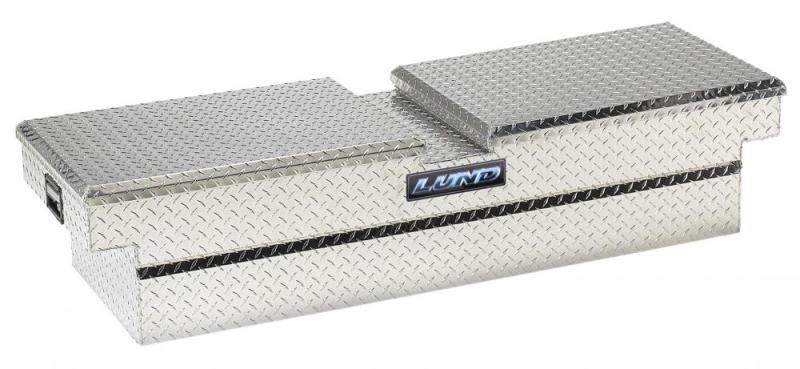 Lund 04-10 Chevy Colorado Ext. Cab Ultima Dual Lid Gull Wing Crossover Tool Box - Brite thumbnail 3