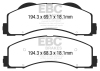 EBC Ultimax2 Brake Pad Sets