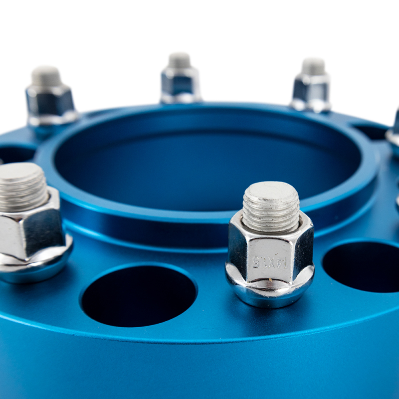 Mishimoto Wheel Spacers - 8X170 - 125 - 50mm - M14 - Blue thumbnail 9