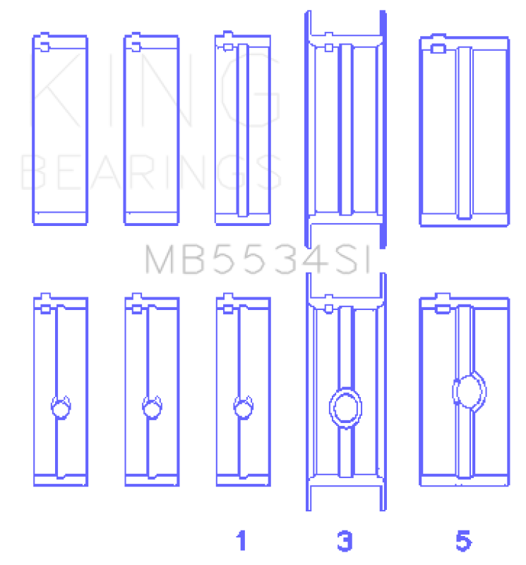 KING Main Bearings