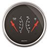 AutoMeter Gauge Dual Fuel & Oilp 3-3/8in. 240 Ohm(e) to 33 Ohm(f) & 100PSI Elec Designer Black thumbnail 7