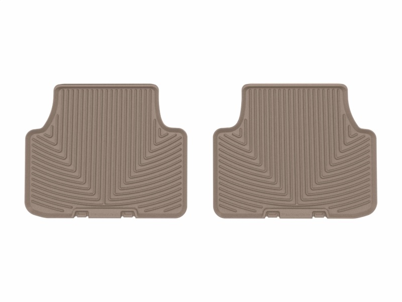 WT Rubber Mats - Rear - Tan