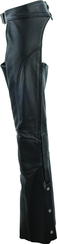 Kuryakyn Leather By River Road Sierra Leather Chaps Black Womens - Small thumbnail 7