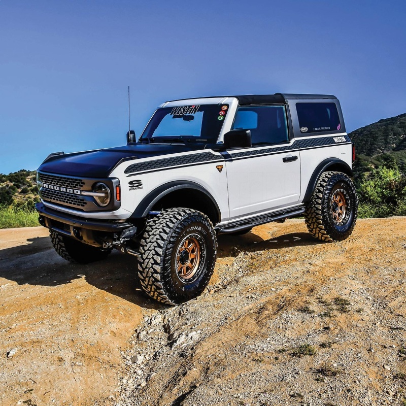 Westin 20-23 Ford Bronco 2 Door (Excl. Bronco Sport) XTS Rock Slider - Textured Black thumbnail 8
