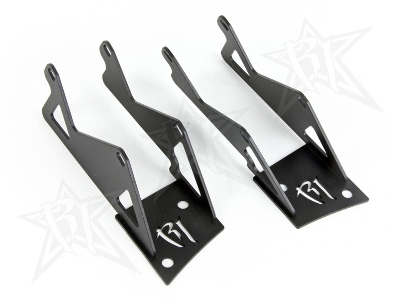 Rigid Industries Jeep JK - Double A-Pillar Mount - Mounts 2 sets of Dually/D2 thumbnail 3