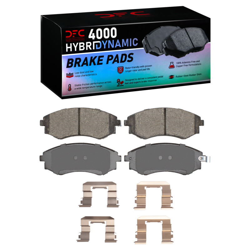 DFC HybriDynamic Brake Pads Hrdwr Kit