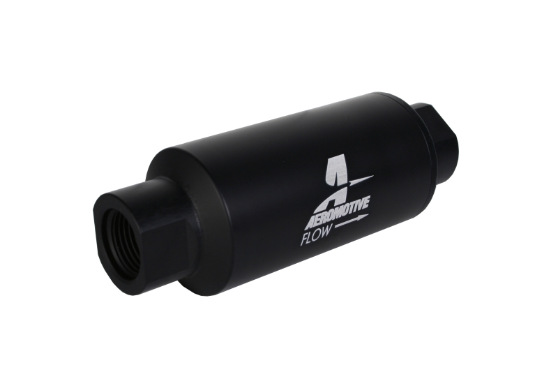 Aeromotive In-Line Marine Filter - AN-12 - 40 Micron SS Element - Black Hardcoat Finish thumbnail 6