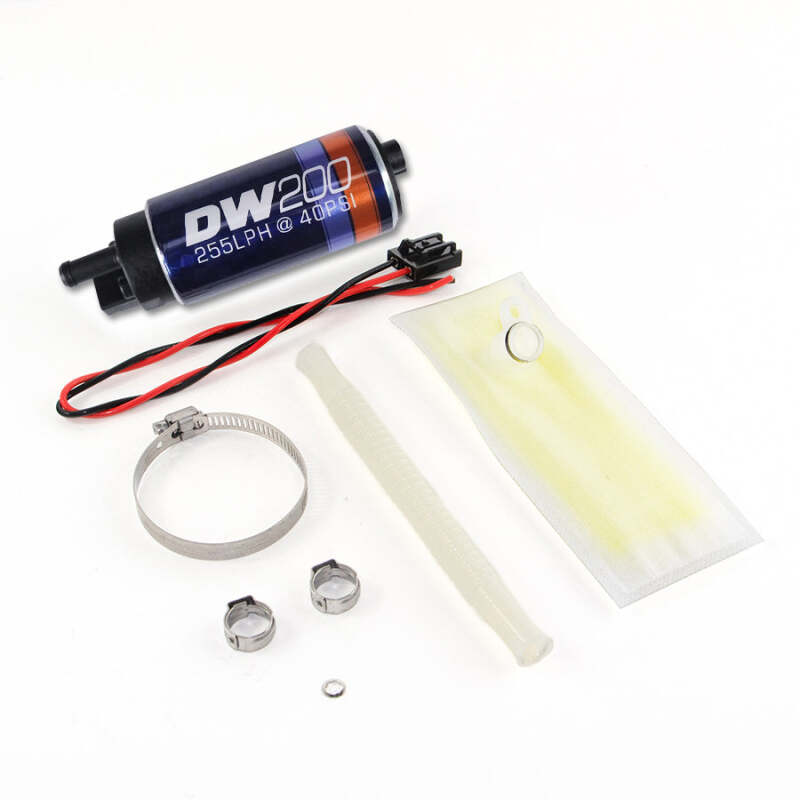 DeatschWerks 92-95 BMW E36 325i DW200 255 LPH In-Tank Fuel Pump w/ Install Kit thumbnail 5