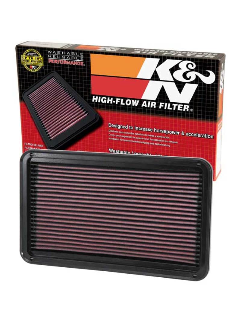 K&N 97-03 Lexus ES/RX300 / 97-04 Toyota Ava / 97-01 Camry / 98-03 Sien/Sol Drop In Air Filter thumbnail 4
