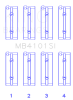 King Alpha Romeo AR 01928 / AR 06430 / AR 64102 / AR 64101 / AR 06120 / AR 01932 Main Bearing Set thumbnail 5