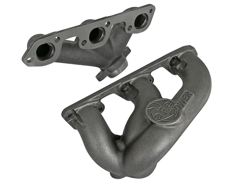 aFe BladeRunner Ported Ductile Iron Exhaust Manifold 07-11 Jeep Wrangler (JK) V6-3.8L thumbnail 2