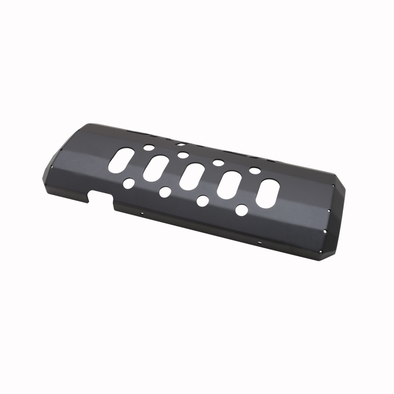 Westin/Snyper 07-17 Jeep Wrangler Muffler Skid Plate - Textured Black thumbnail 7