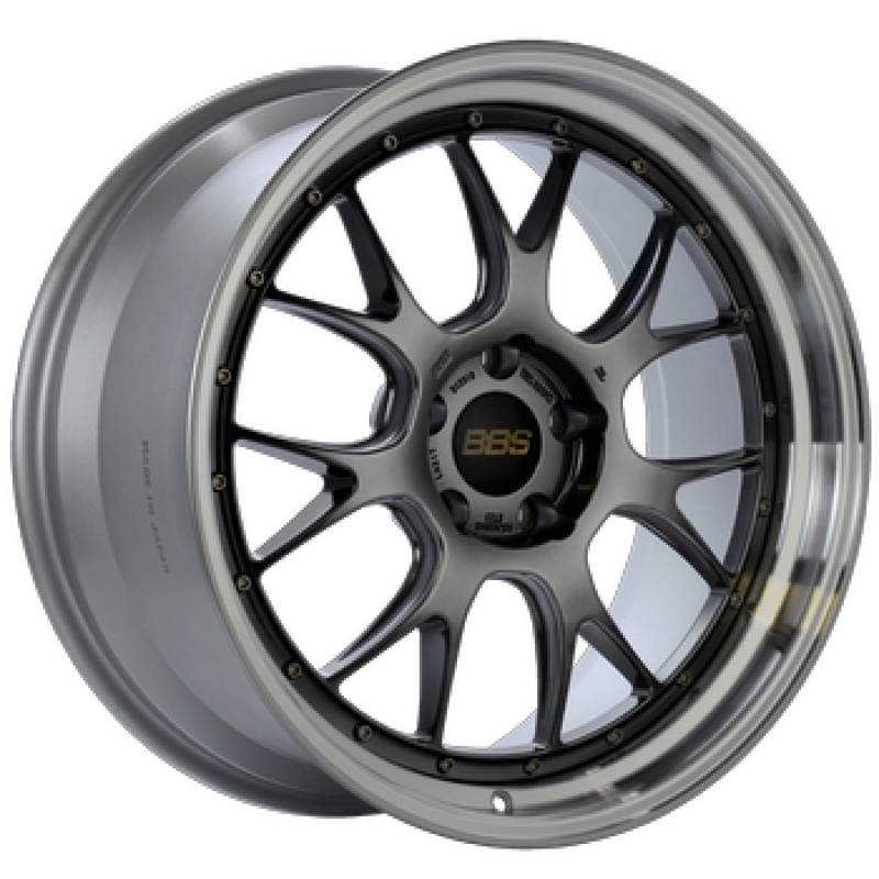 BBS LM-R 20x11 5x114.3 ET20 CB66 Diamond Black Center Diamond Cut Lip Wheel thumbnail 3