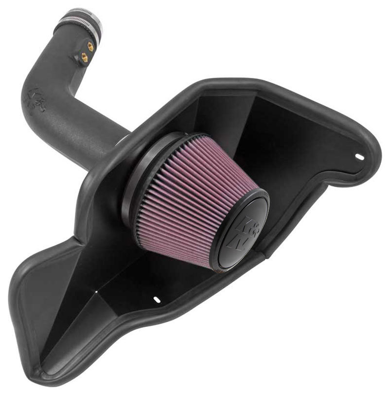 K&N 15-17 Ford Mustang 3.7L V6 F/I Performance Intake Kit thumbnail 2