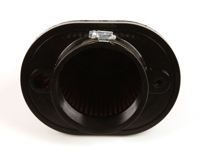 K&N Universal Chrome Filter-Oval Tapered 4in Flg ID x 5.375in Base O/S W x 3.313in Top O/S W thumbnail 8