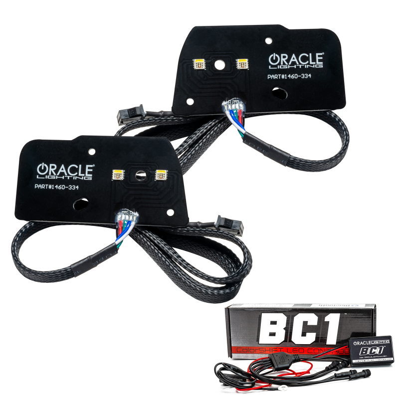 Oracle 21-22 Ford F-150 ColorSHIFT RGB+W Headlight DRL Upgrade Kit w/ BC1 Controller thumbnail 2