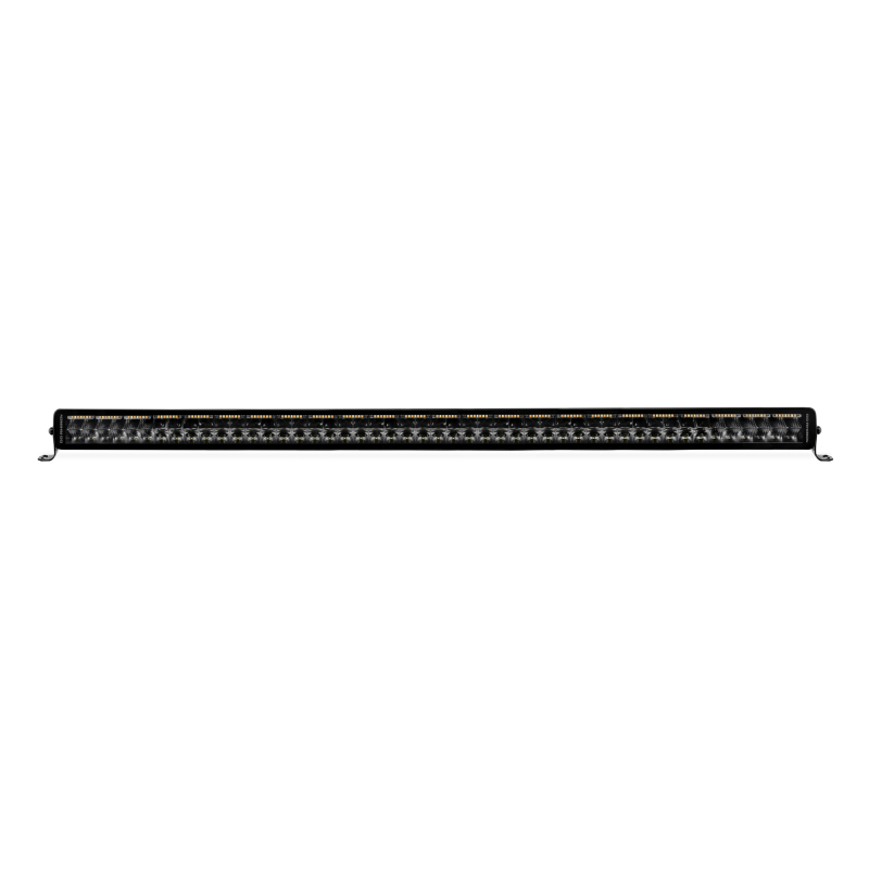 Go Rhino Universal Blackout Combo Series 50in Double Row LED Light Bar w/ Amber Lighting - Black thumbnail 2