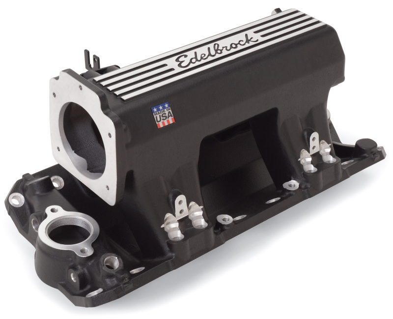 Edelbrock Manifold EFI Pro-Flo XT SB Chevy STD Heads w/ Black Finish thumbnail 7
