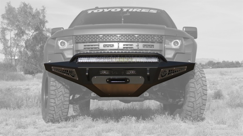 Addictive Desert Designs 10-14 Ford F-150 Raptor HoneyBadger Front Bumper w/ Winch Mount thumbnail 6