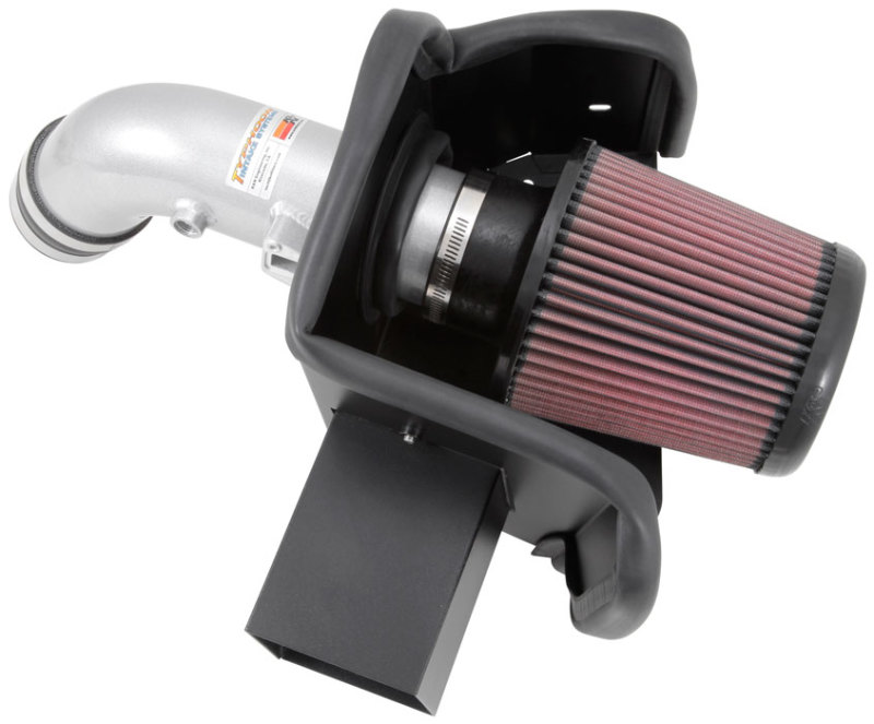 K&N 69 Series Typhoon Performance Intake Kit - Silver for 13-14 Nissan Altima 2.5L L4 thumbnail 2