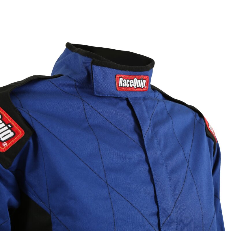 RaceQuip Blue Chevron-1 Suit - SFI-1 Medium thumbnail 6