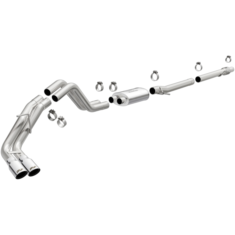 MagnaFlow CatBack 2019 Ford Ranger 2.3L 3in Polished Stainless Exhaust Tips thumbnail 3