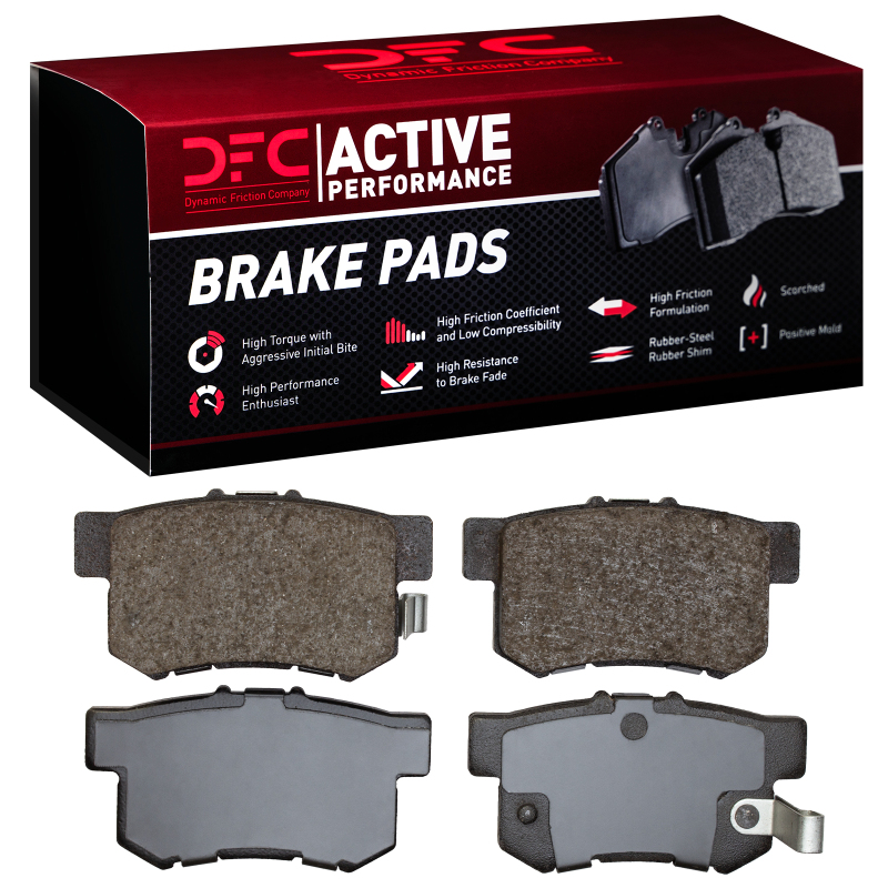 DFC 91-12 Acura RDX Rear Active Performance Pads - Low Metallic