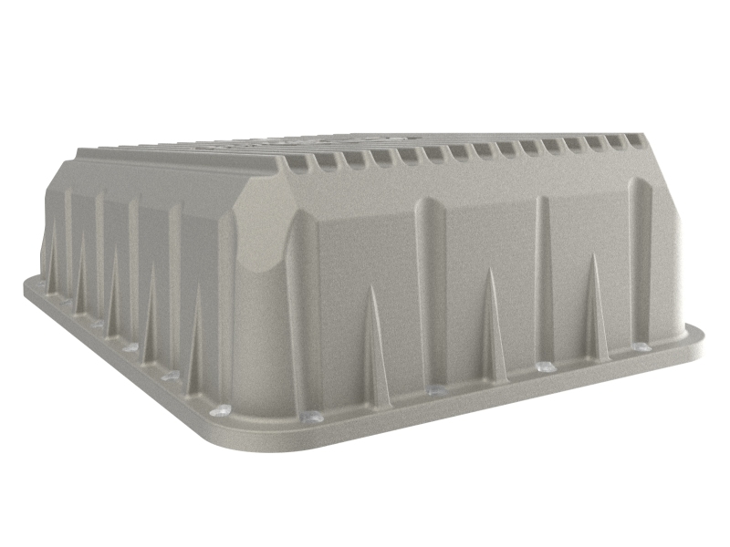 aFe POWER Street Series Transmission Pan Raw w/ Machined Fins RAM 3500 13-24 (AS69RC Transmission) thumbnail 4