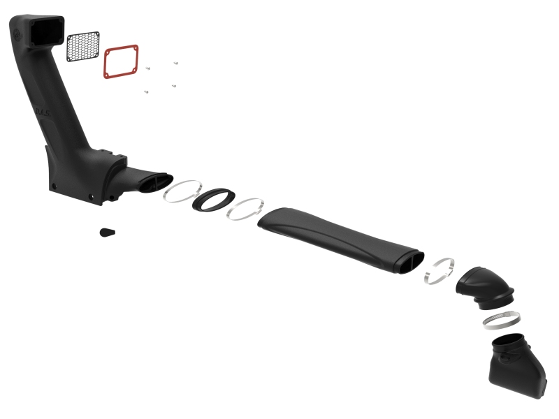 aFe POWER Dynamic Air Scoop D.A.S Snorkel for 20-26 Jeep Gladiator Mojave V6-3.5L thumbnail 7