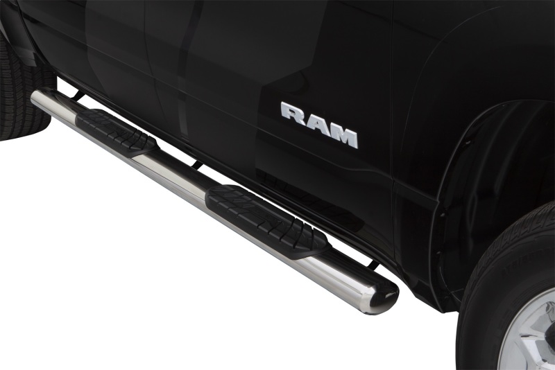 Lund 10-17 Dodge Ram 2500 Crew Cab 4in. Oval Straight SS Nerf Bars - Polished thumbnail 5