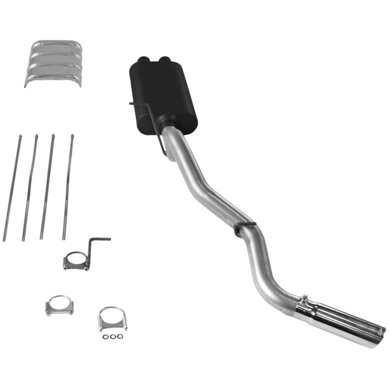 Flowmaster 99-02 Chevrolet/GMC Truck 144in. Wheelbase American Thunder Cat-Back Exhaust System thumbnail 4