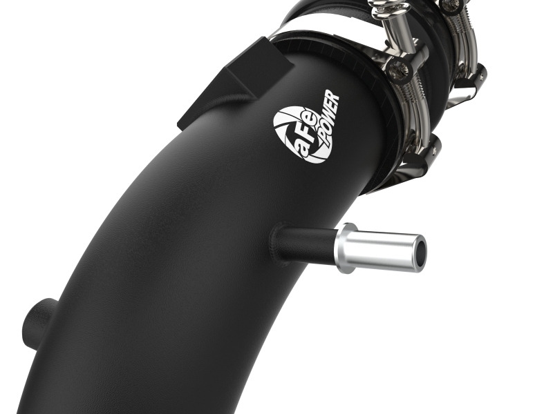 BladeRunner Aluminum Hot and Cold Charge Pipe Kit Black
