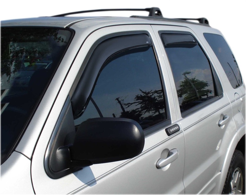AVS 01-07 Ford Escape Ventvisor In-Channel Front & Rear Window Deflectors 4pc - Smoke thumbnail 3