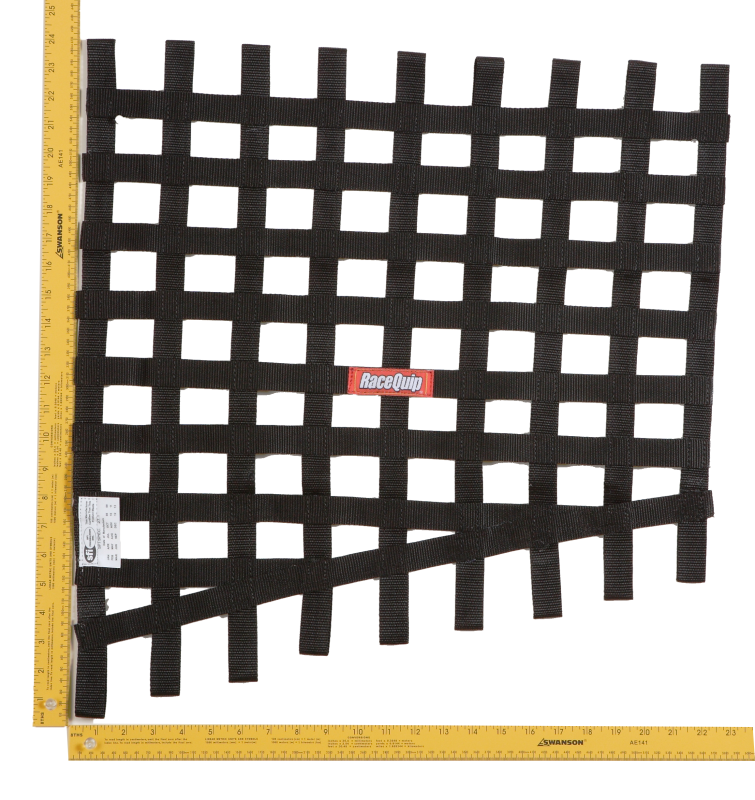 RaceQuip Black Drag 24 To 18 X 23 SFI Rib Net thumbnail 2