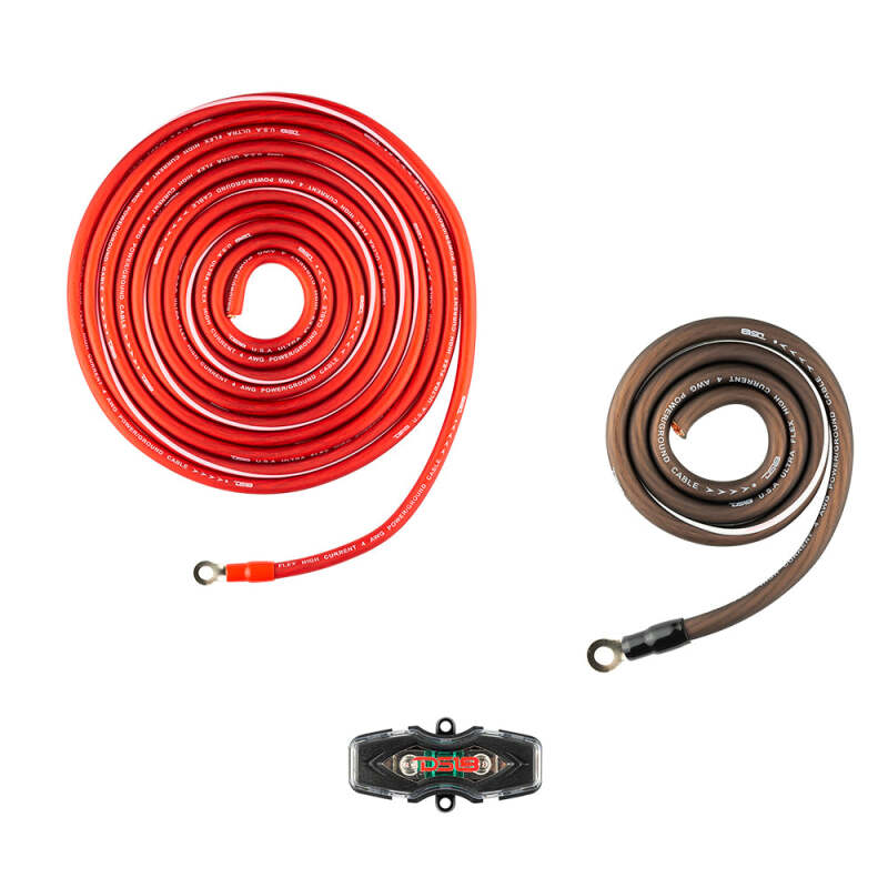 DS18 Amplifier Installation Kit 4-GA OFC 100% Copper thumbnail 5