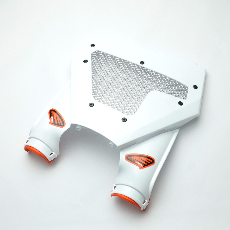 Cycra 23+ KTM SX/SXF/XC/XCF Vented Stadium Plate - White