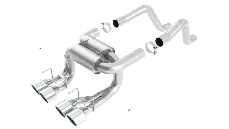 Borla 06-12 Chevrolet Corvette Z06/ZR1 6.2L/7.0L 8cyl Aggressive ATAK Exhaust (rear section only) thumbnail 6