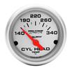 AutoMeter Gauge Cylinder Head Temp 2-1/16in. 140-340 Deg. F Electric Ultra-Lite thumbnail 6
