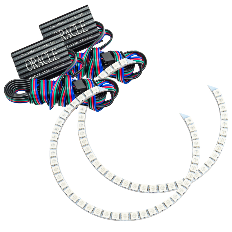 Oracle Honda Civic Sedan 06-11 Halo Kit - ColorSHIFT w/o Controller thumbnail 6