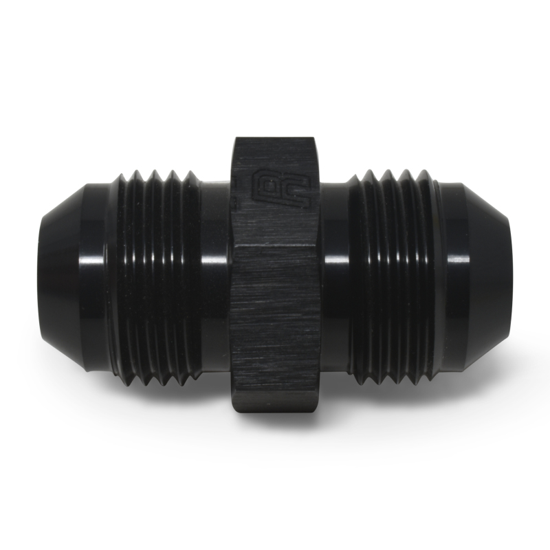 Russell Couplers 660383 Fitting, Coupler, Union, AN to AN, Straight, Aluminum, Black Anodized, -12 AN, -12 AN, Each thumbnail 6