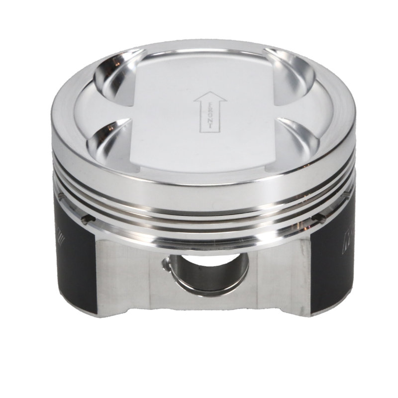 Manley Mitsubishi 4B11 86.5mm Bore +.5mm Oversize +2cc Dome Platinum Series Piston Set w/ Rings thumbnail 3