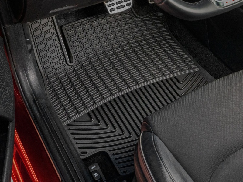 WT Rubber Mats - Front - Blk