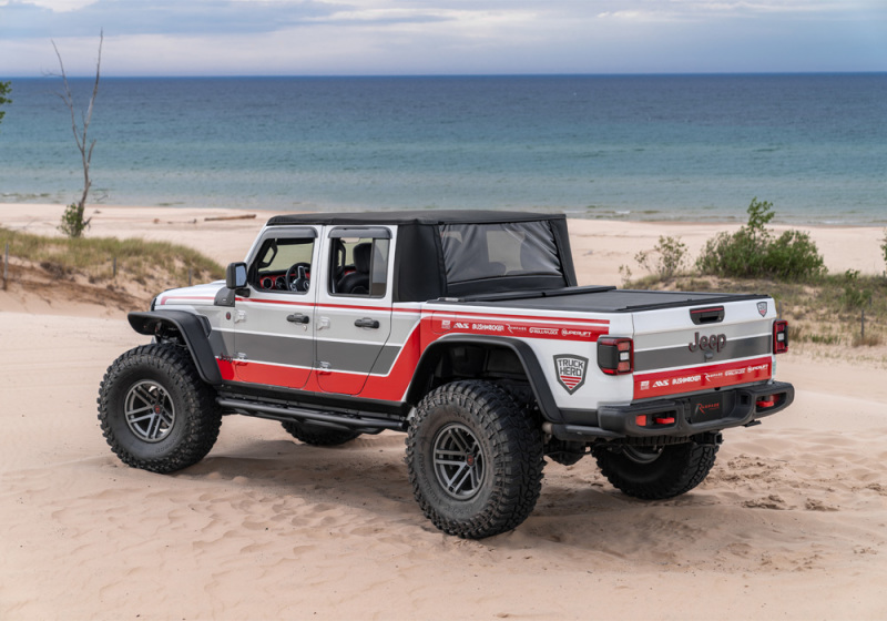 Rampage 20-22 Jeep Gladiator Trailview Fastback - Black Diamond thumbnail 2