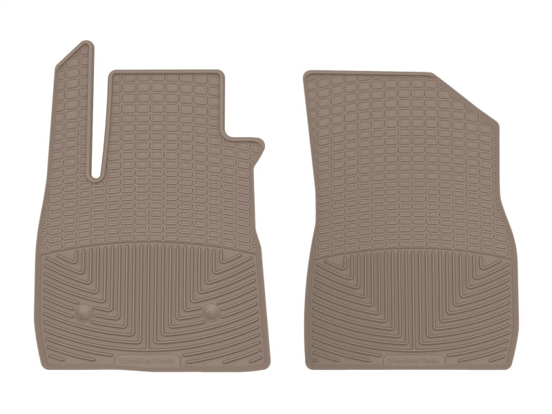 WT Rubber Mats - Front - Tan