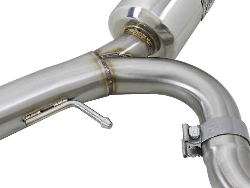 aFe Takeda 3in. to 2.5in. 304 SS C/B Exhaust 08-15 Mitsubishi Lancer EVO I4-2.0L (t) - Black Tips thumbnail 9