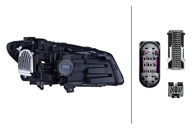 Hella 2016-2019 Mercedes-Benz CLA180 Headlight Assembly