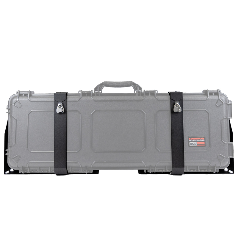 Go Rhino XVenture Gear Hard Case Mount Long 44in. (Mount ONLY for XRS/SRM Racks) - Tex. Blk thumbnail 7