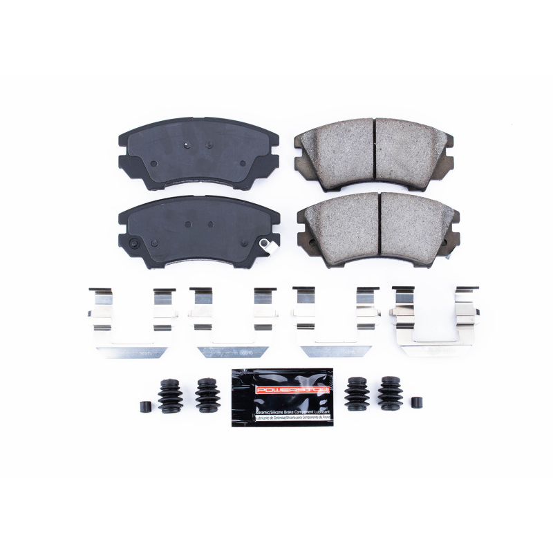 Power Stop 10-11 Saab 9-5 Front Z23 Coated Kit w/Calipers (2x psbL5275, 2x psbAR82126EVC, 1x psbZ23-1404) thumbnail 7