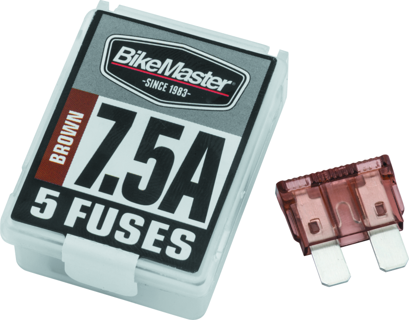 BikeMaster 5Piece 7.5A Replacement Fuse thumbnail 3