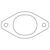 Cometic Subaru EJ255/EJ257 .063in Copper Downpipe to Midpipe Gasket thumbnail 6